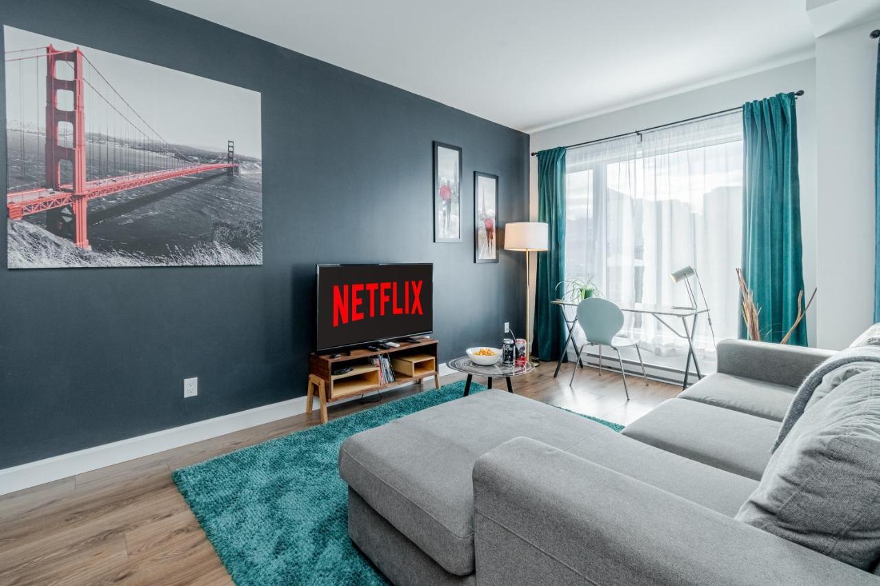 Charmant Loft - 20 Min A Pied Vieux-Quebec ! 외부 사진